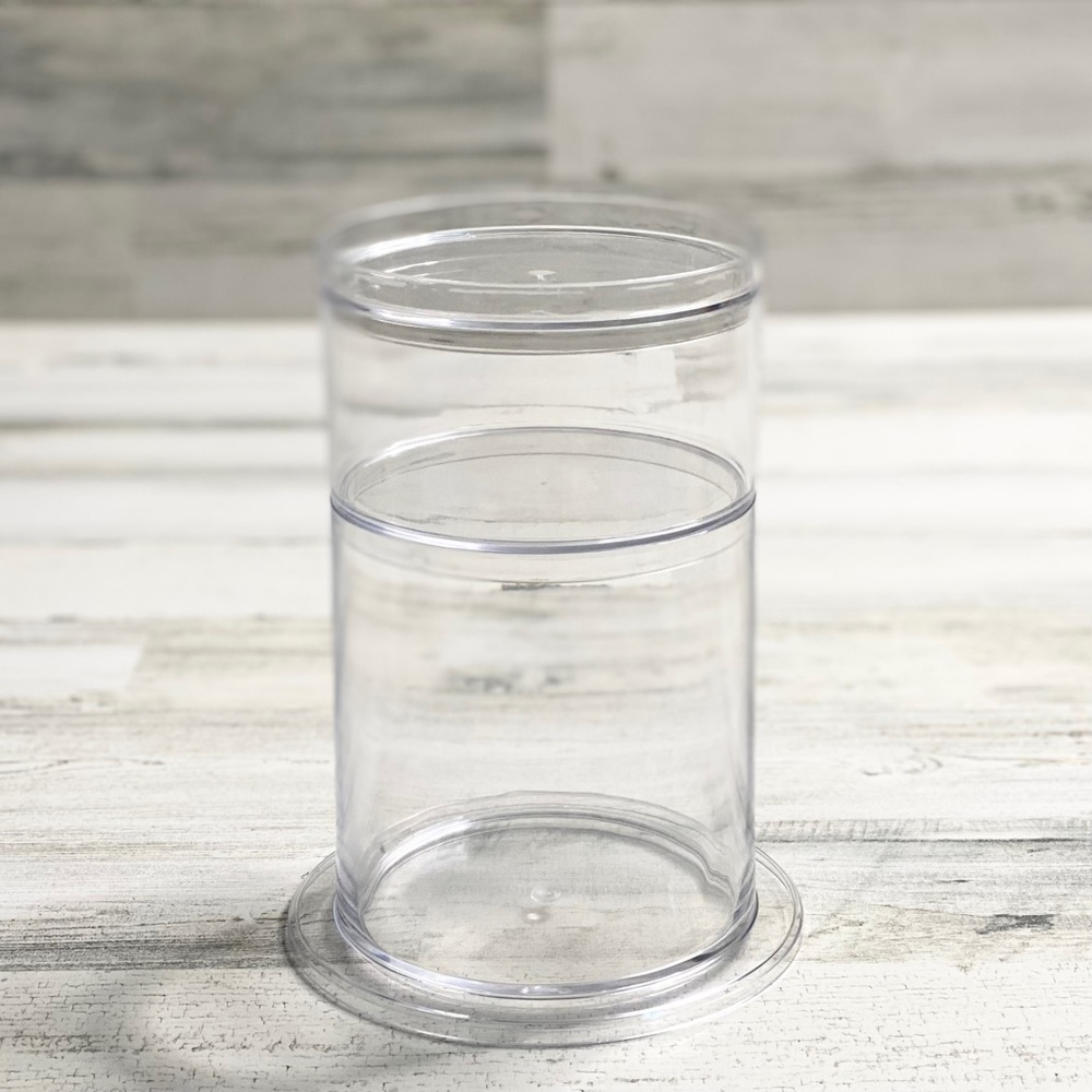 STORi Stackable Clear Plastic Hair Accessory Organizer Set